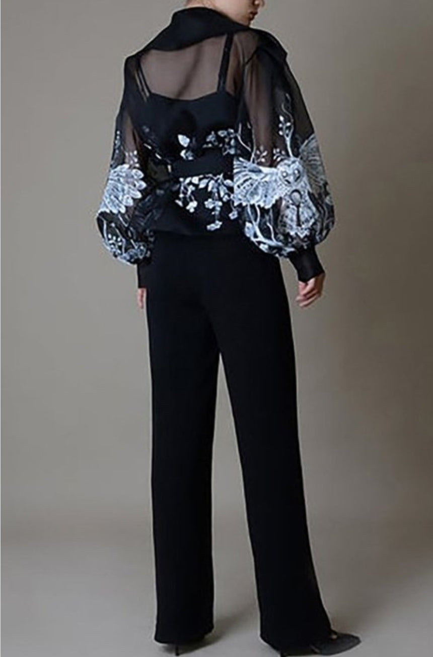 Wide Puff sleeve blouse | Comfywearboutique
